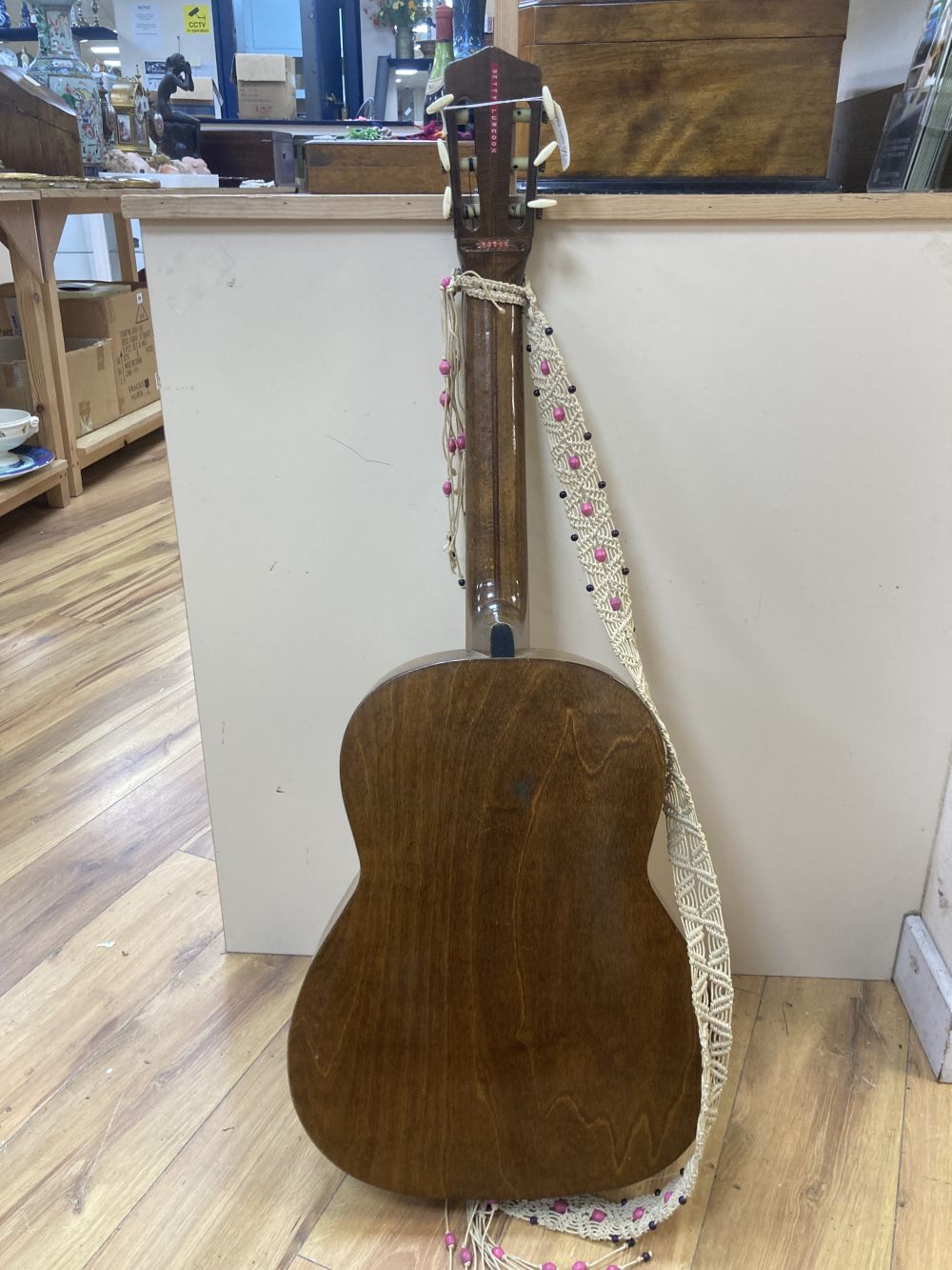 A German-made Resonata acoustic guitar, cased and a Tatra Classic guitar